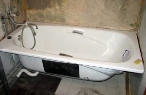 Установка стальной ванны в Искитиме